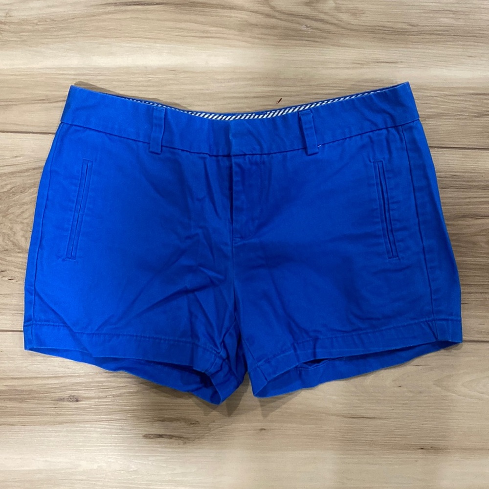 Size 4 Blue Khaki Shorts